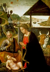 Natividade, c.1490 (painel)